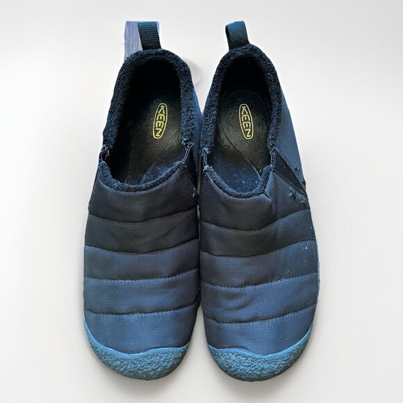 KEEN Other - Keen Cush Howser Quilted Nylon Slippers Black Slip On Shoe Mens Size 10